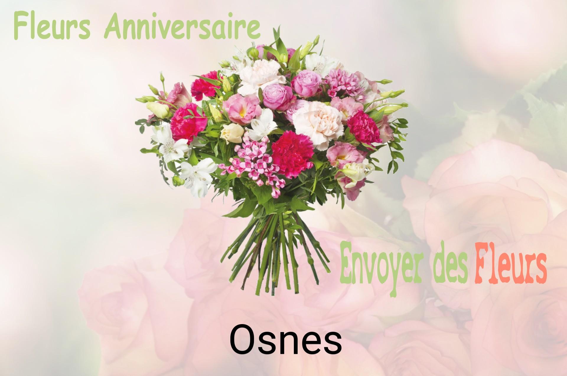 Bouquet de fleurs d’anniversaire livré à Osnes